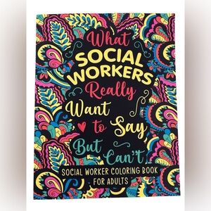 NWOT Funny Coloring Book